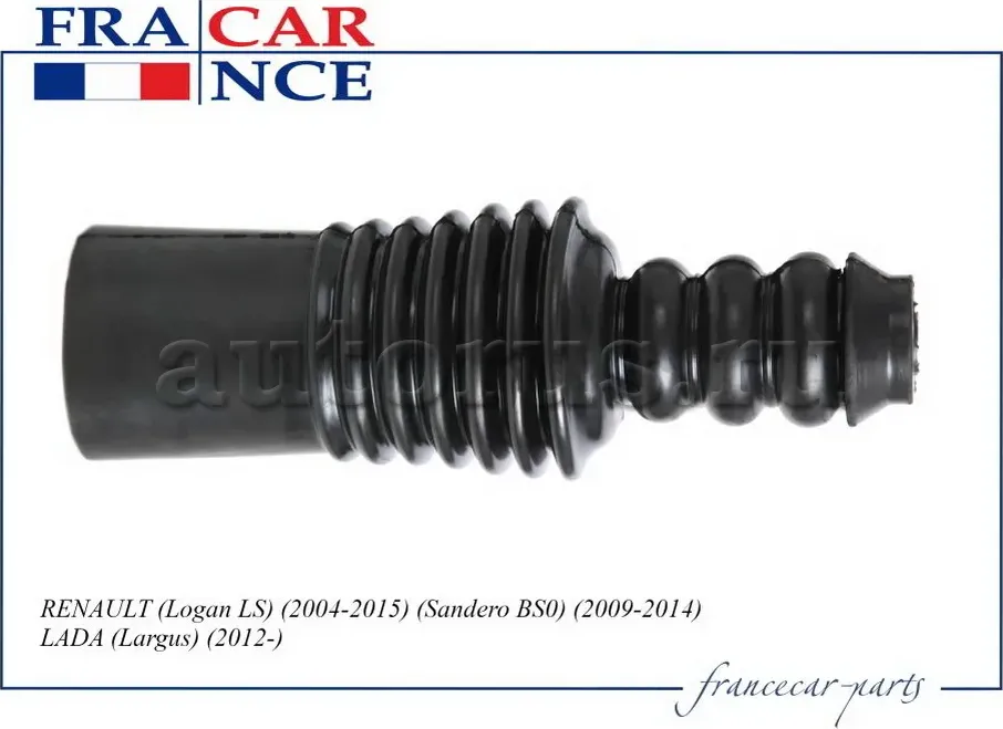 Отбойник стойки + пыльник RENAULT Logan, Sandero, Duster. LADA Largus (Francecar). Артикул FCR211002