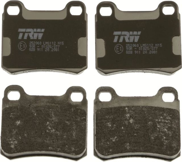 Тормозные колодки TRW COTEC. Артикул GDB911