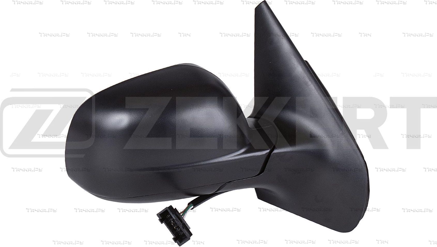 Зеркало боковое (в сборе) Zekkert правое для Volkswagen Golf IV 1997-2006. Артикул SP-4358
