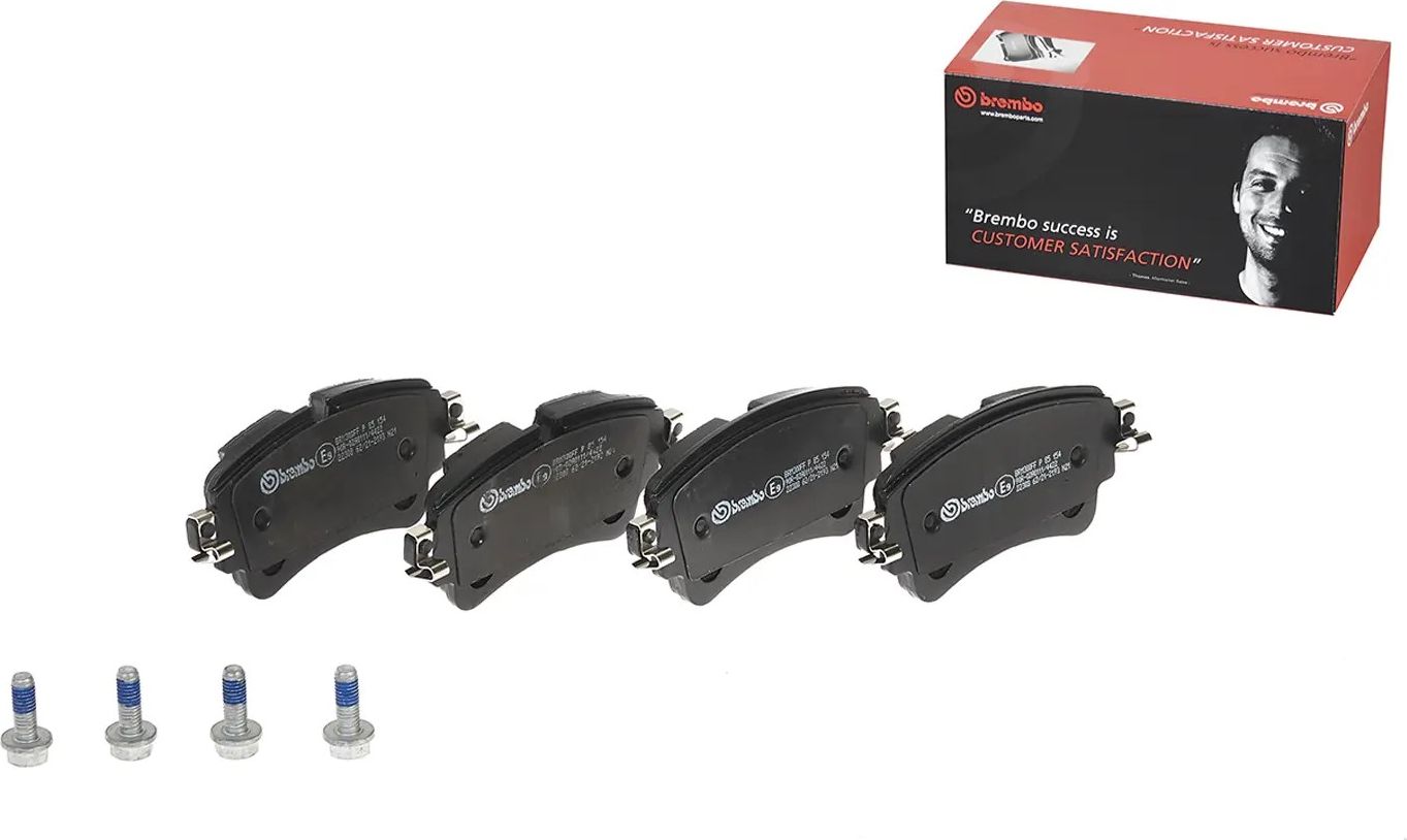 Тормозные колодки Brembo задние для Audi A4 V (B9) 2015-2026. Артикул P 85 154