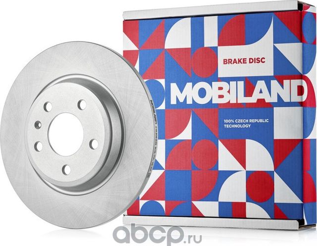 Диск тормозной задний невентилируемый D299,8мм AUDI A4 B8 (8K2) (Mobiland). Артикул 416209240