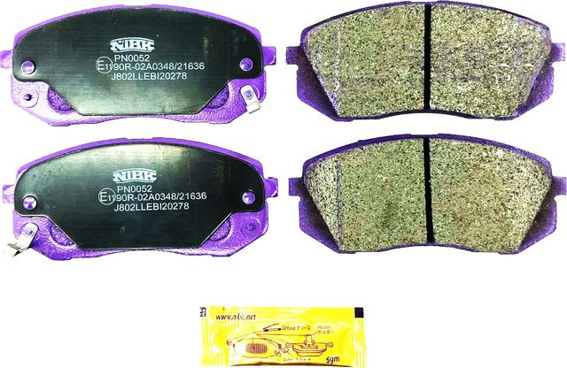 Тормозные колодки NiBK. Артикул PN0052
