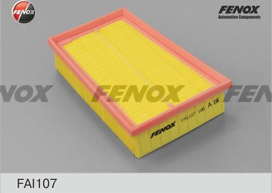 Воздушный фильтр Fenox. Артикул FAI107