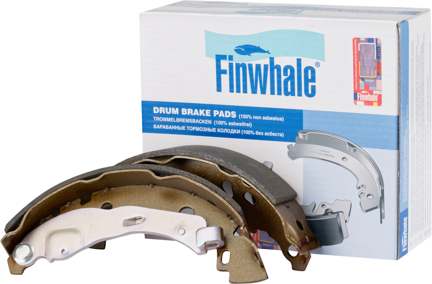 Тормозные колодки Finwhale. Артикул VR813