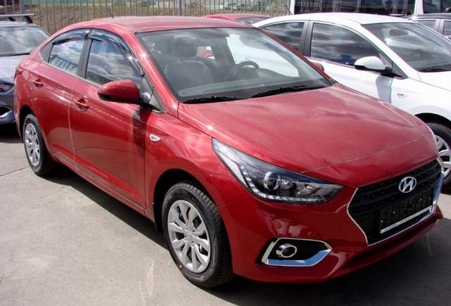 Дефлекторы SIM для окон Hyundai Solaris II седан 2017-2026. Артикул SHYSOL1732