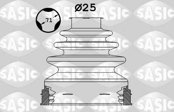 Пыльник шруса (комплект) Sasic. Артикул 1906107