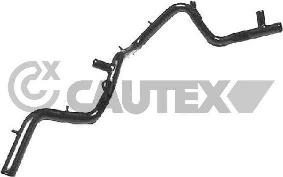 Патрубок радиатора (системы охлаждения) Cautex. Артикул 955112