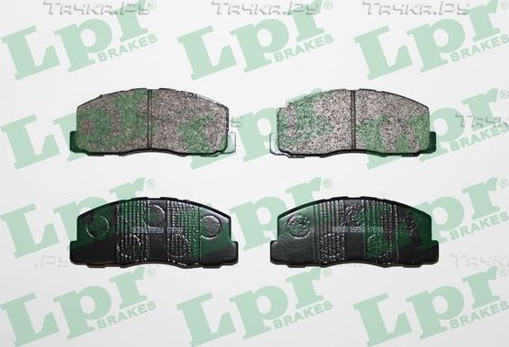 Тормозные колодки LPR передние для Mitsubishi Tredia 1982-1986. Артикул 05P260