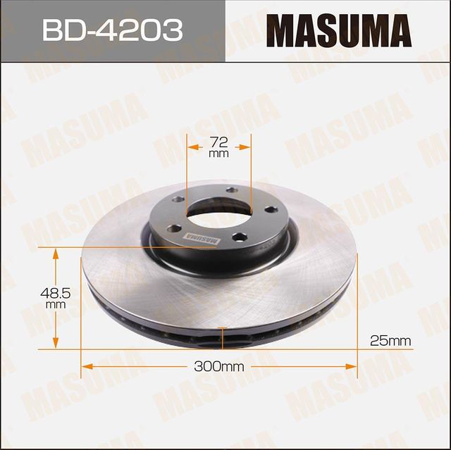 Тормозной диск Masuma. Артикул BD-4203