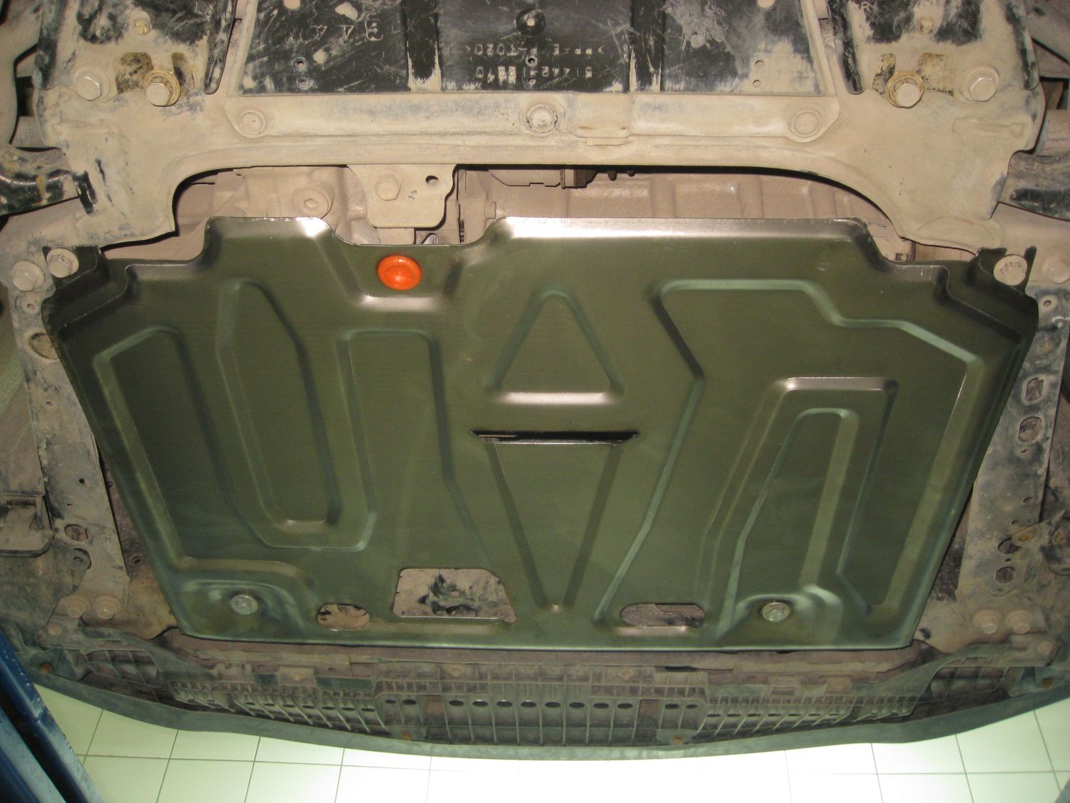 Защита Alfeco для картера и КПП Toyota Auris II E180 2012-2018. Артикул ALF.24.750st