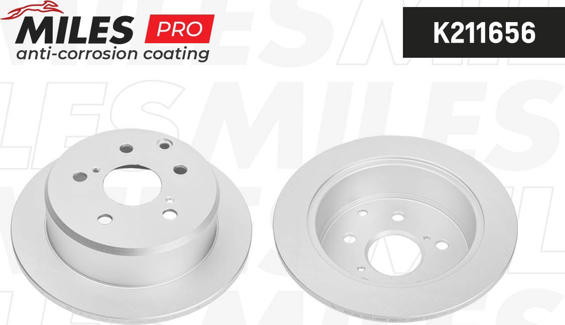 Тормозной диск Miles. Артикул K211656