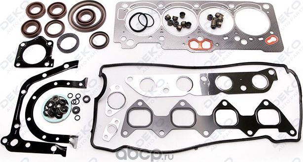 Рем. комплект двигателя TOY 4AFE 16V 91.06-02.07, арт. D04111-16231 (шт.) (Deko). Артикул D0411116231