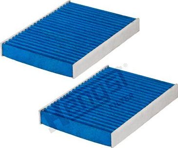 Салонный фильтр Hengst. Артикул E4938LB-2