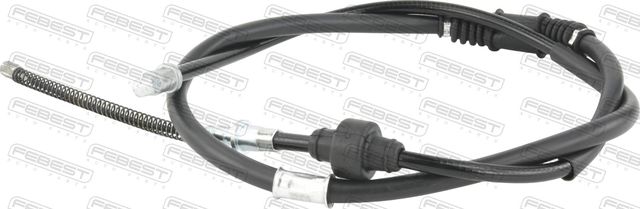 Трос ручника (тросик ручного тормоза) Febest. Артикул 04100-CSRH