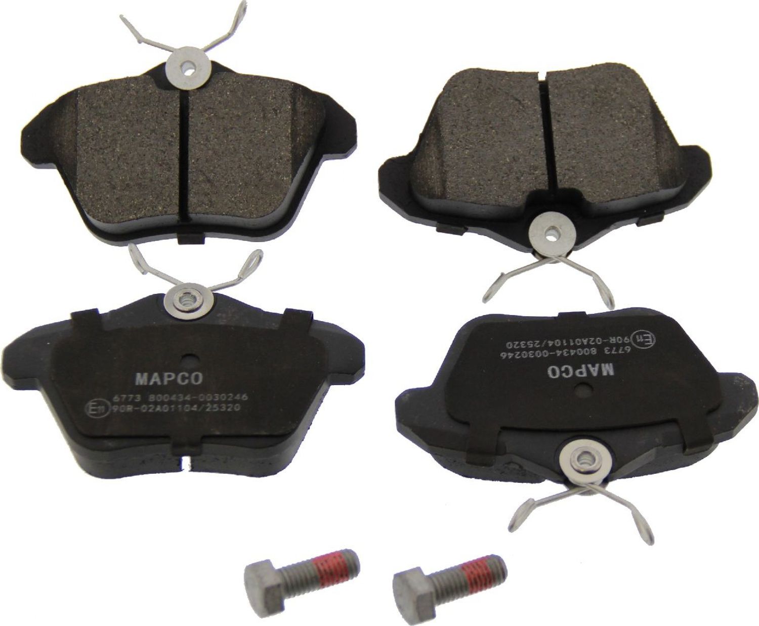 Тормозные колодки MAPCO. Артикул 6773