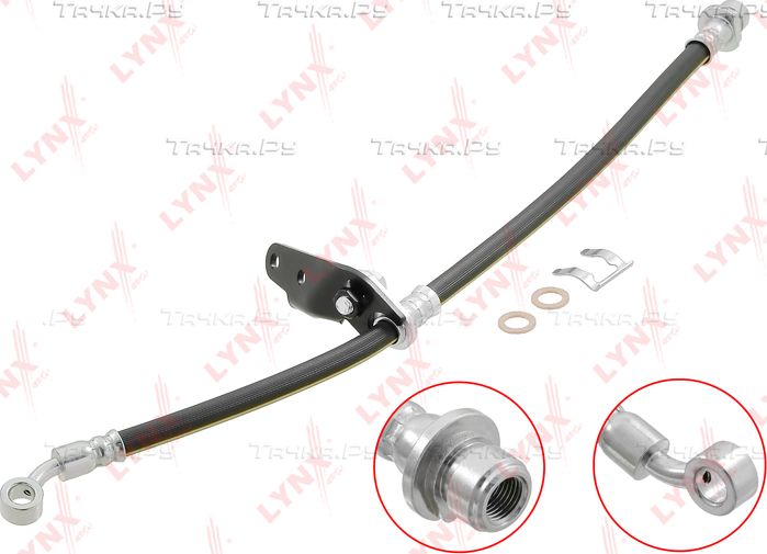 Тормозной шланг LYNXauto для Honda Accord VII 2003-2008. Артикул BL-4053