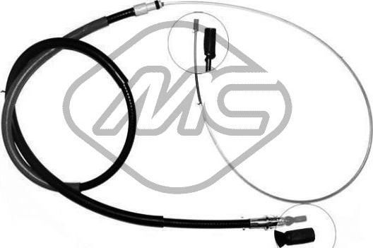 Трос ручника (тросик ручного тормоза) Metalcaucho. Артикул 80432