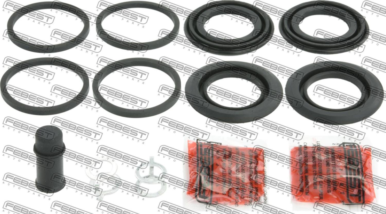 Ремкомплект тормозного суппорта Febest. Артикул 0175-USF40R