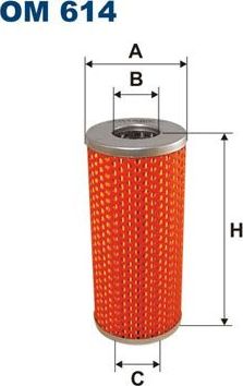 Масляный фильтр Filtron для Alfa Romeo Giulia I (105) 1964-1972. Артикул OM 614
