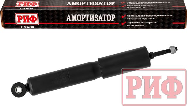 Амортизатор РИФ передний штатный на ВАЗ Нива, 4x4 21213, 21214 1977-2026. Артикул SAG341SL