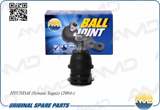 Опора шаровая HYUNDAI SONATA ТагАЗ передн.верх. (AMD). Артикул AMDBJ133