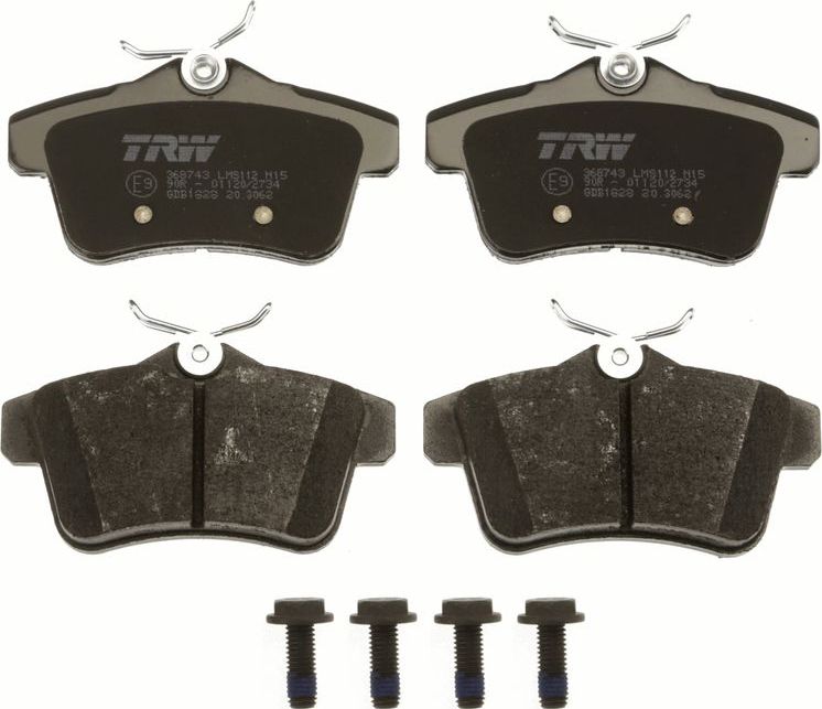 Тормозные колодки TRW COTEC. Артикул GDB1828