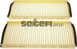 Салонный фильтр Purflux для Mazda MPV II (LW) 1999-2006. Артикул AH367-2