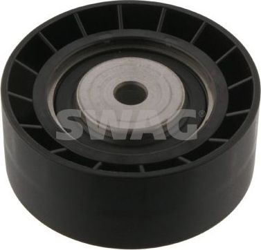 Натяжной ролик (натяжитель) приводного поликлинового ремня SWAG (полимерный материал). Артикул 20 03 0017