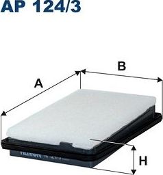 Воздушный фильтр Filtron. Артикул AP 120/8