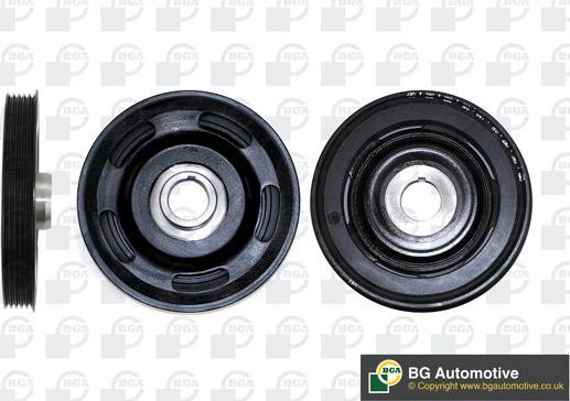 Шкив коленвала BGA для Mercedes-Benz B-Класс I (W245) 2005-2011. Артикул DP0544