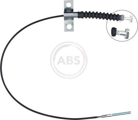 Трос ручника (тросик ручного тормоза) ABS передний для Toyota Camry 30 (V30, XV30) 2001-2006. Артикул K14156