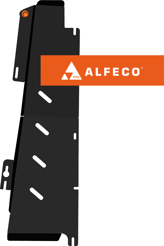 Защита Alfeco для тормозной магистрали Chery Tiggo 7 Pro Max 2022-2026. Артикул ALF.02.33