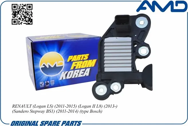 Регулятор Напряжения генератора (AMD). Артикул AMDEL1529