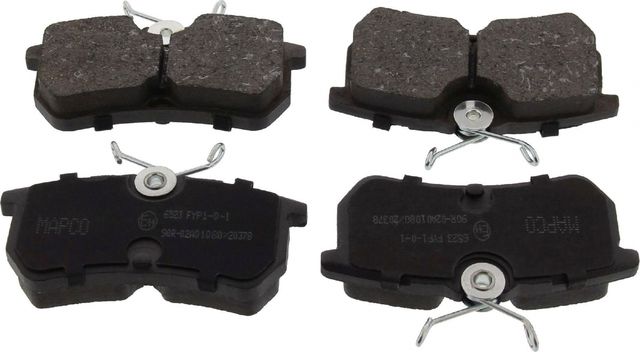 Тормозные колодки MAPCO. Артикул 6523