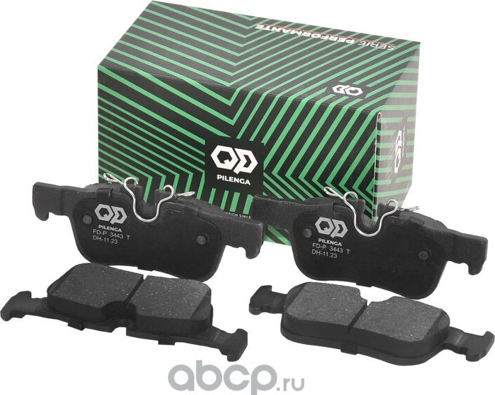 Колодки тормозные дисковые задние Performante (Pilenga). Артикул FDP3443T