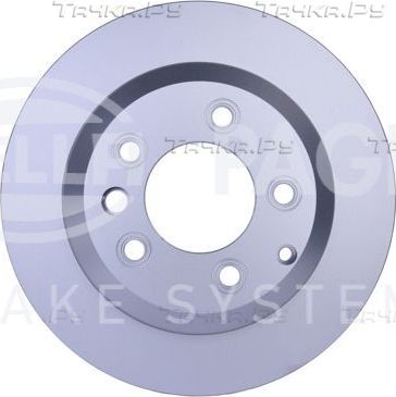 Тормозной диск Hella PRO. Артикул 8DD 355 109-821
