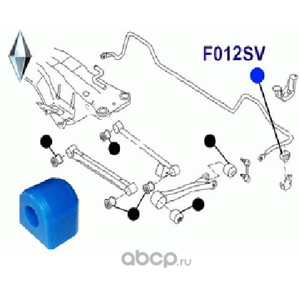 втулка Фортуна Фортуна. Артикул F012SV