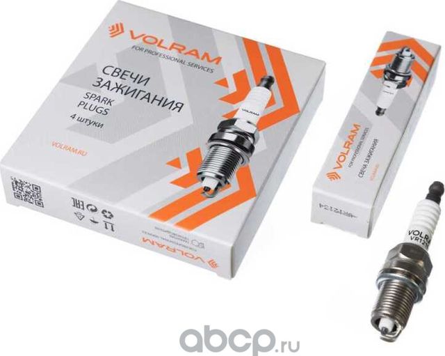 СВЕЧИ ДЛЯ А/М HYUNDAI SONATA IV (ТАГАЗ) 2.7 00-04/SANTA FE (ТАГАЗ) 2.7 01-06KIA (Volram). Артикул VR12114