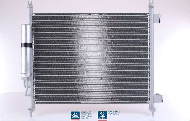 Радиатор кондиционера (конденсатор) Nissens (алюминий). Артикул 940600