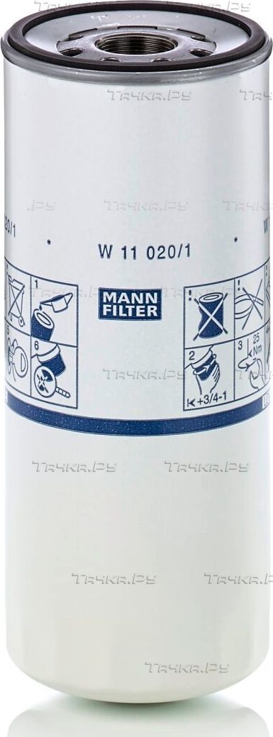 Масляный фильтр Mann-Filter. Артикул W 11 020/1