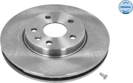 Тормозной диск Meyle Original передний для Opel Astra K 2015-2026. Артикул 615 521 0031