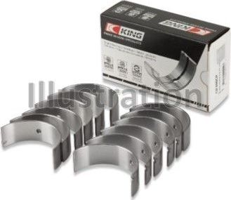 Вкладыши шатунные King. Артикул CR6625SI0.25