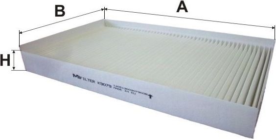 Салонный фильтр MFilter. Артикул K 9079
