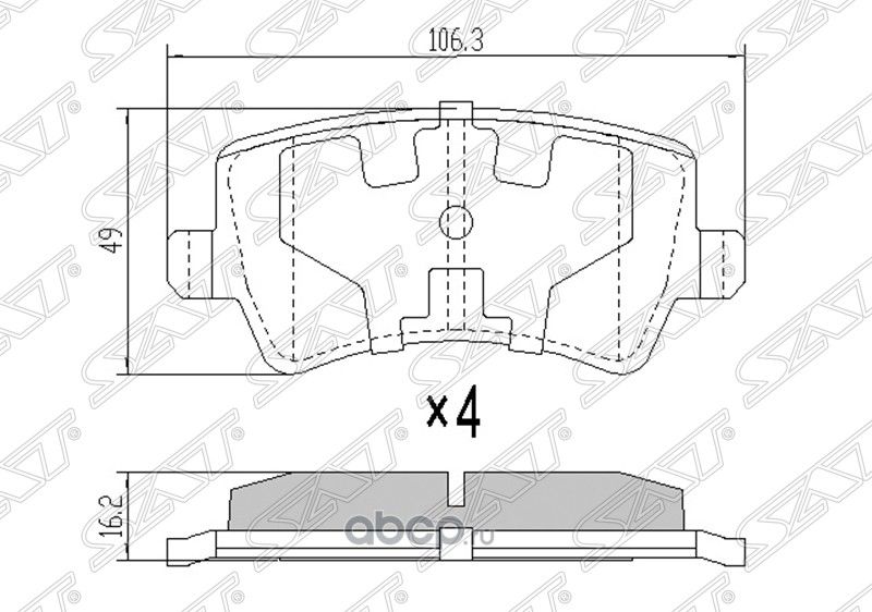 Автозапчасть ST31445796 (SAT). Артикул ST31445796