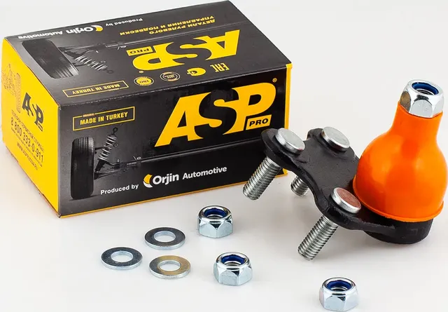 Опора шаровая левая (нижний рычаг) Volkswagen Polo 01-09 Audi A1 Skoda Fabia (ASP) ASP. Артикул RJ00039