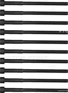 Комплект болтов ГБЦ Victor Reinz (сталь). Артикул 14-15219-01