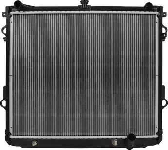 Радиатор охлаждения двигателя Sakura для Lexus LX 570 2007-2024. Артикул 3462-1010