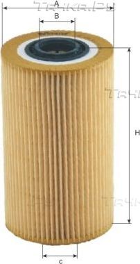 Масляный фильтр MFilter для Land Rover Range Rover II 1994-2002. Артикул TE 635