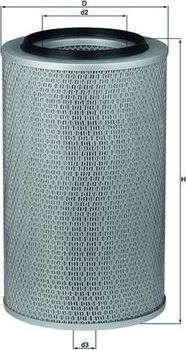 Воздушный фильтр Mahle для MAN L2000 1993-2007. Артикул LX 227