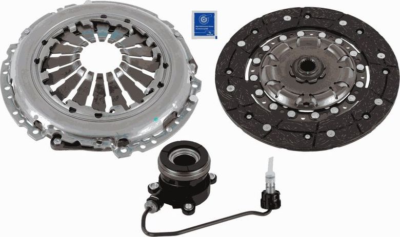 Сцепление (комплект) SACHS Kit plus CSC. Артикул 3000 990 464